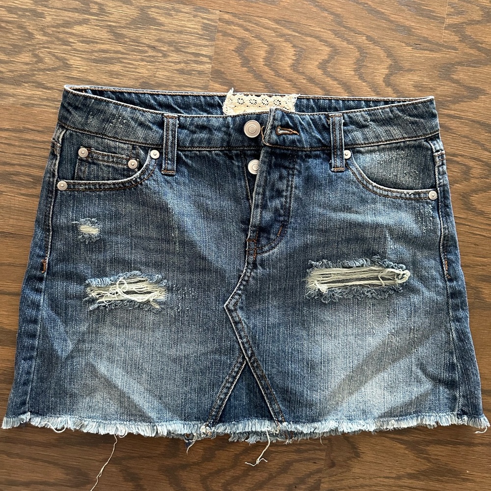 Altar’d State - Mini Denim Skirt - XS